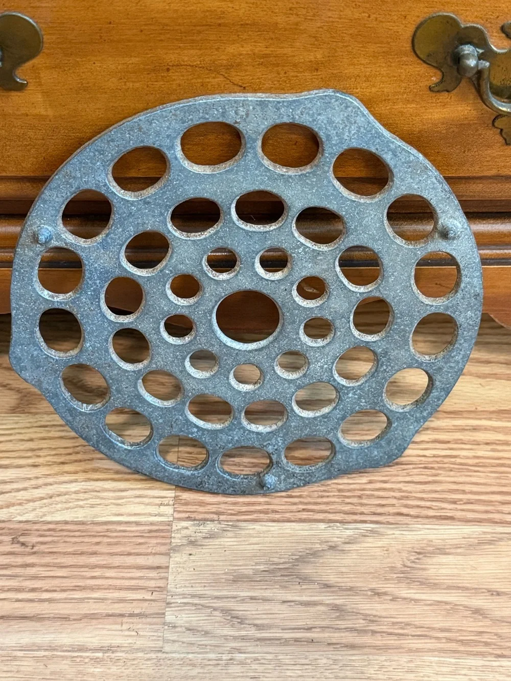 Wagner Ware Drip Drop Trivet 248 Cast Aluminum Magnesium Alloy
